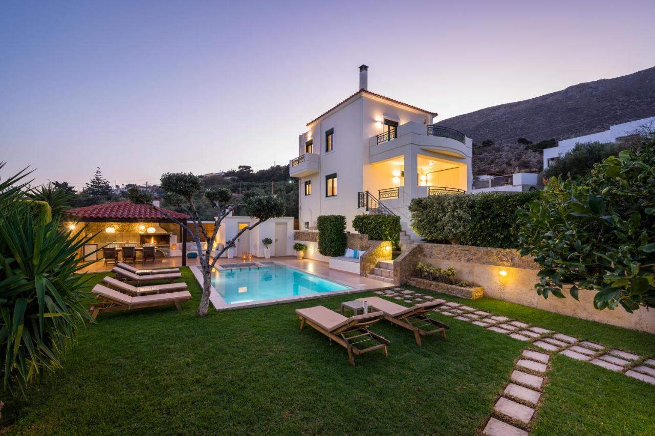 Villa Georgia Heated Pool & Jet-Tub Kolimvárion Exteriér fotografie